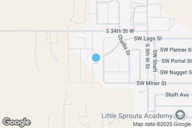 Map image of the property - 1910 SW Cooper Ave