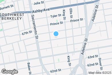 Map image of the property - 1619 Fairview St