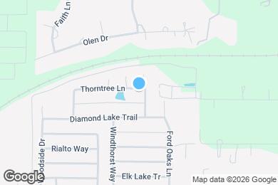 Map image of the property - 1844 Thorntree Ln