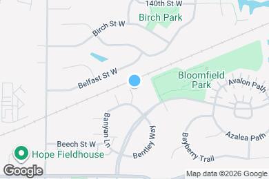 Map image of the property - 14291 Banyan Ln