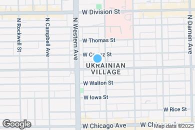 Map image of the property - 2316 W Augusta Blvd