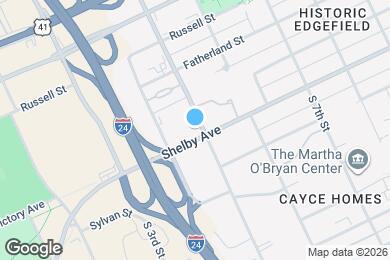 Map image of the property - 4th & Shelby