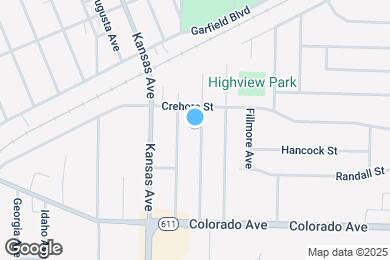 Map image of the property - 1518 Maine Ave