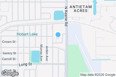 Map image of the property - 1423 Aries Ln