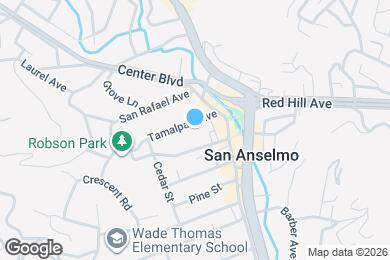 Map image of the property - 35 Tamalpais Ave
