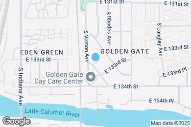 Map image of the property - 13269 S Eberhart Ave