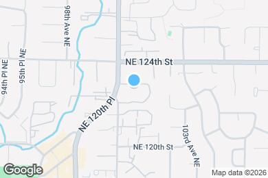Map image of the property - 10009 NE 123rd St