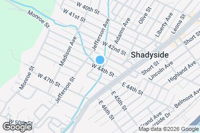 Map image of the property - 186 W 44th St