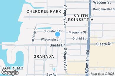 Map image of the property - 3360 S Osprey Ave