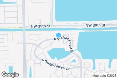 Map image of the property - 2890 N Oakland Forest Dr