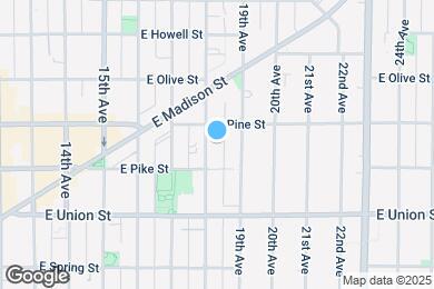 Map image of the property - 1522 18th Ave