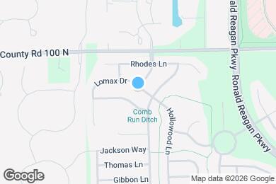 Map image of the property - 888 Hollowood Ln