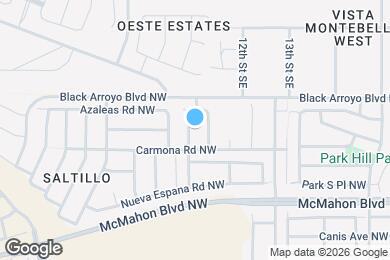 Map image of the property - 11016 Segunda St NW