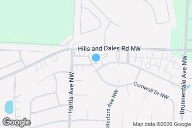 Map image of the property - 3606 Harris Ave NW