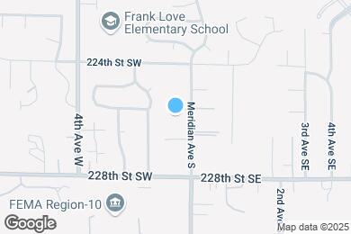 Map image of the property - 22530 Meridian Ave S