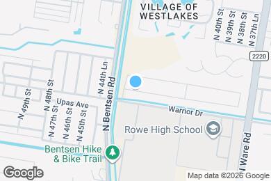 Map image of the property - 4208 Walnut Ave