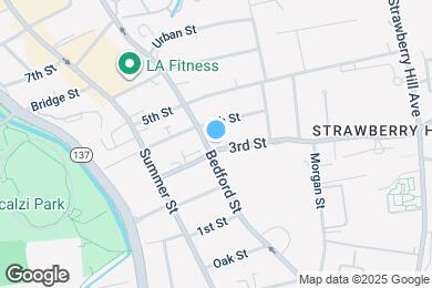 Map image of the property - 1607 Bedford St