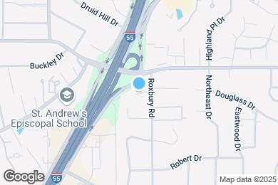 Map image of the property - 1330 Roxbury Ct
