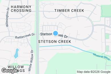 Map image of the property - 2207 Stetson Creek Dr