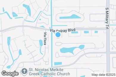 Map image of the property - 5458 Via Delray Blvd