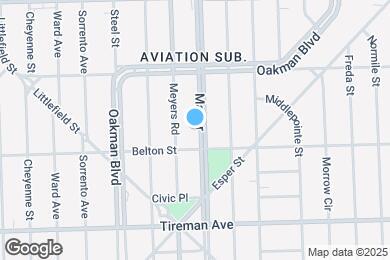 Map image of the property - 8239 Manor