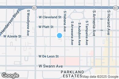 Map image of the property - 2808 W Azeele St