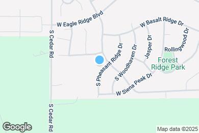 Map image of the property - 7104 S Pheasant Ridge Dr
