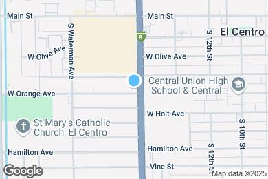 Map image of the property - 1506 W Orange Ave