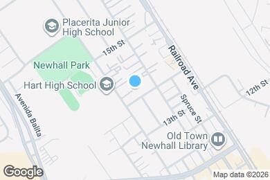 Map image of the property - 24810 Newhall Ave