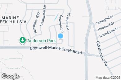 Map image of the property - 6313 Downeast Dr
