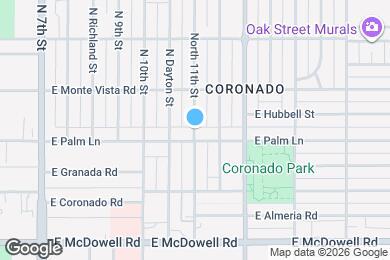 Map image of the property - 2009 N 11th St