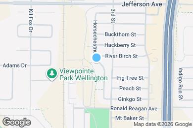 Map image of the property - 7377 Horsechestnut St