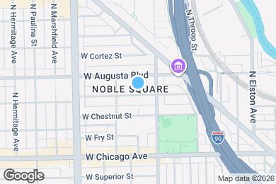 Map image of the property - 1426 W Walton St