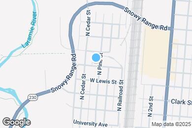 Map image of the property - 552 N Pine St