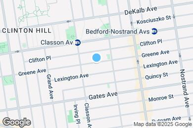 Map image of the property - 316 Greene Ave