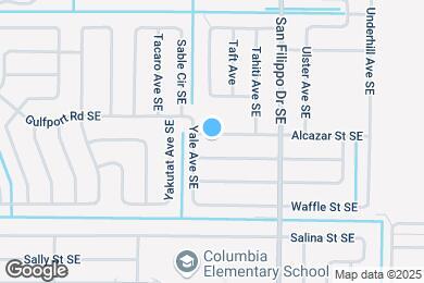 Map image of the property - 1222 Alcazar St SE