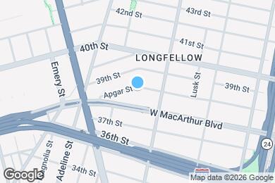 Map image of the property - 951 Apgar St