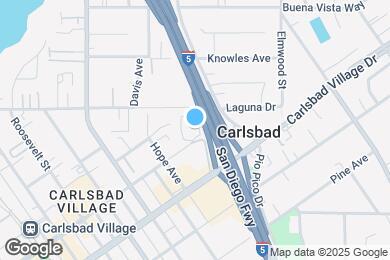 Map image of the property - Furnished Studio-San Diego - Carlsbad Village by the Sea