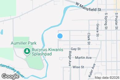 Map image of the property - 736 1/2 W Charles St