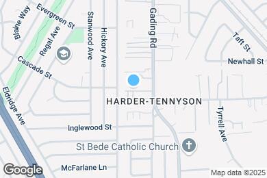 Map image of the property - 1021 Evans Ct