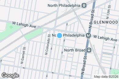 Map image of the property - 2630 N Bancroft St