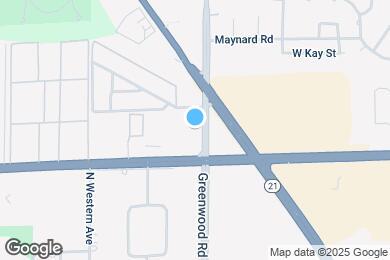 Map image of the property - 9608 N Greenwood Ave