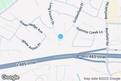 Map image of the property - 11626 Long Forest Dr