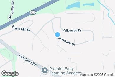 Map image of the property - 166 Crestview Dr
