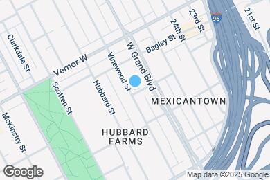 Map image of the property - Broderick Manor Apartments