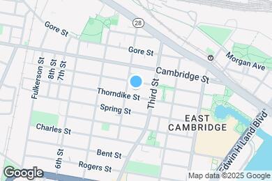 Map image of the property - 75 Thorndike St