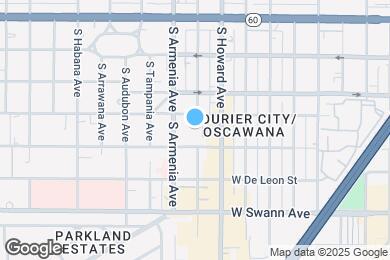 Map image of the property - 402 S Armenia Ave