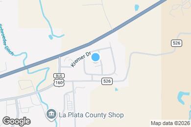 Map image of the property - 313 Star Crossing