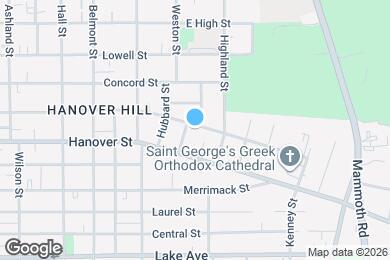 Map image of the property - 571 Amherst St
