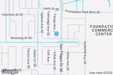 Map image of the property - 893 Taluga Ave SE